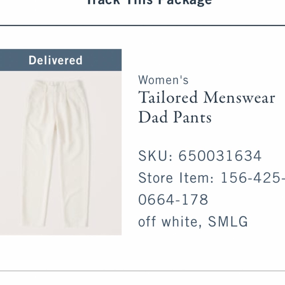 Tailored Menswear Dad Pants